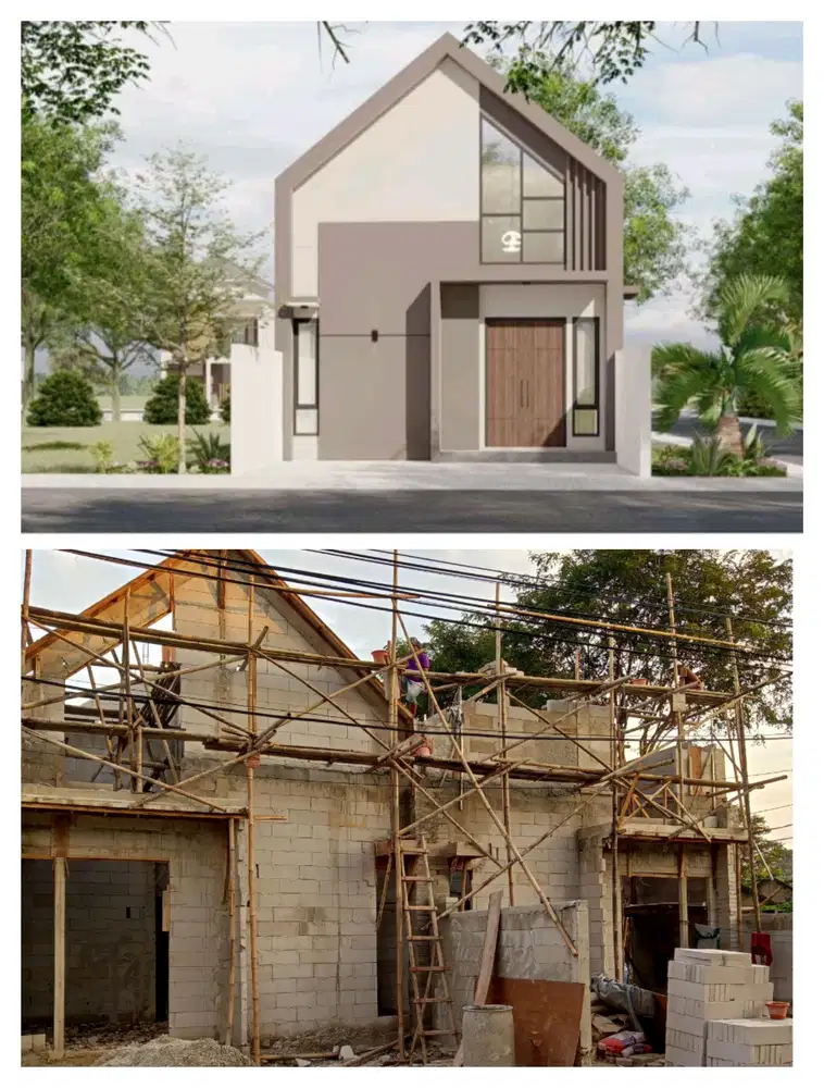 Rumah cantik murah d jl utama perumahan Citra Raya Tangerang