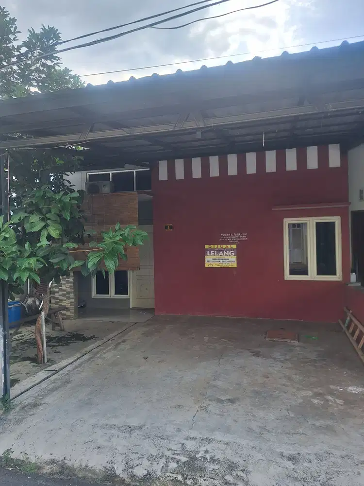 Dijual melalui lelang rumah di merlion residence sampangan