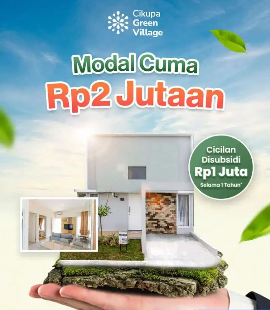 Rumah murah serasa villa selangah ke Pemda Tigaraksa