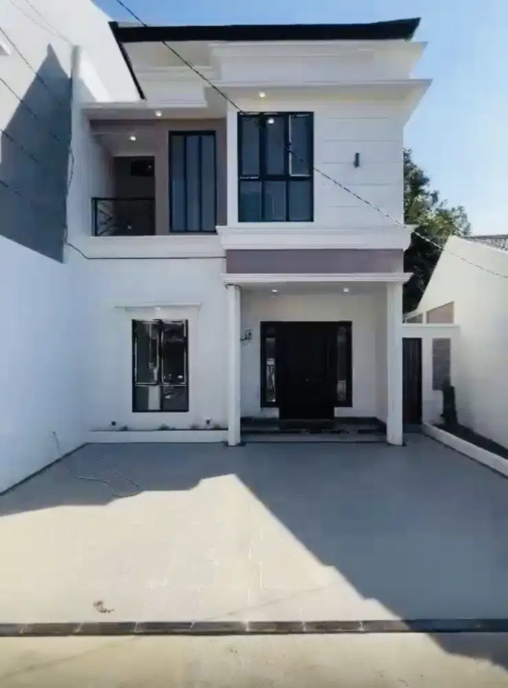 Rumah Modern American Classic Style di Jagakarsa (3+1 BR)