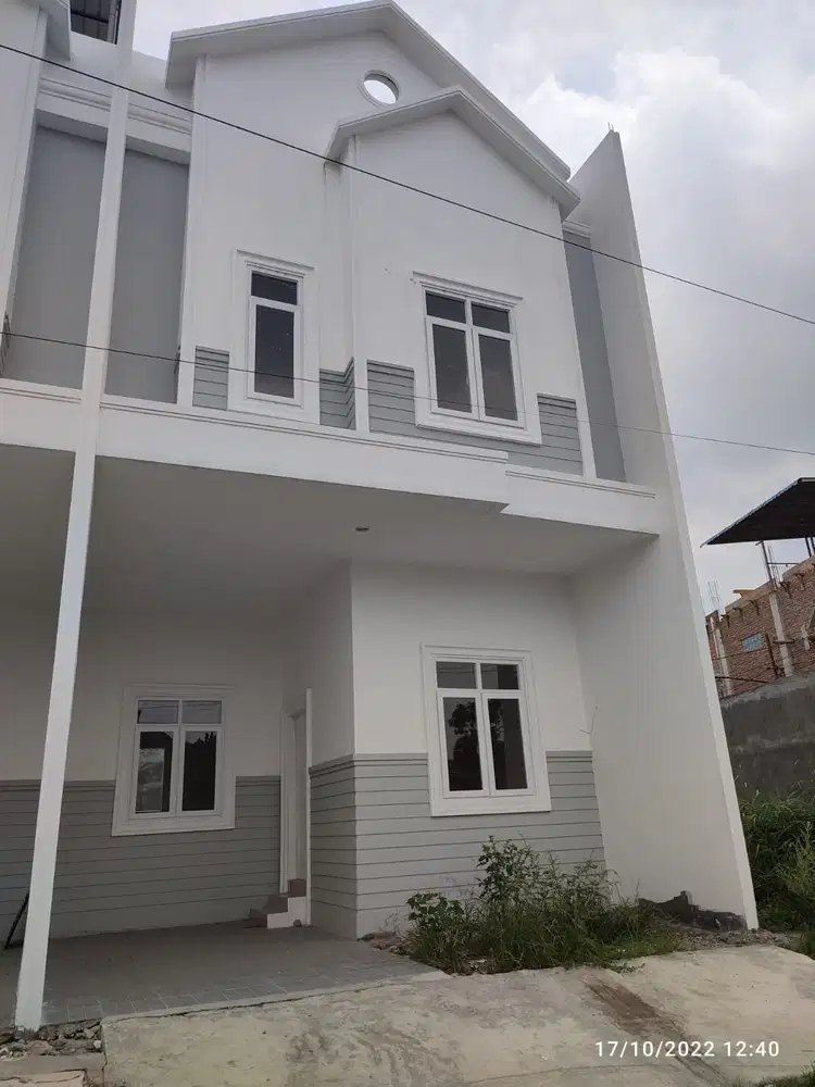 RUMAH BARU KOMPLEK RONALD HAUS SIAP HUNI DAERAH CEMARA KRAKATAU