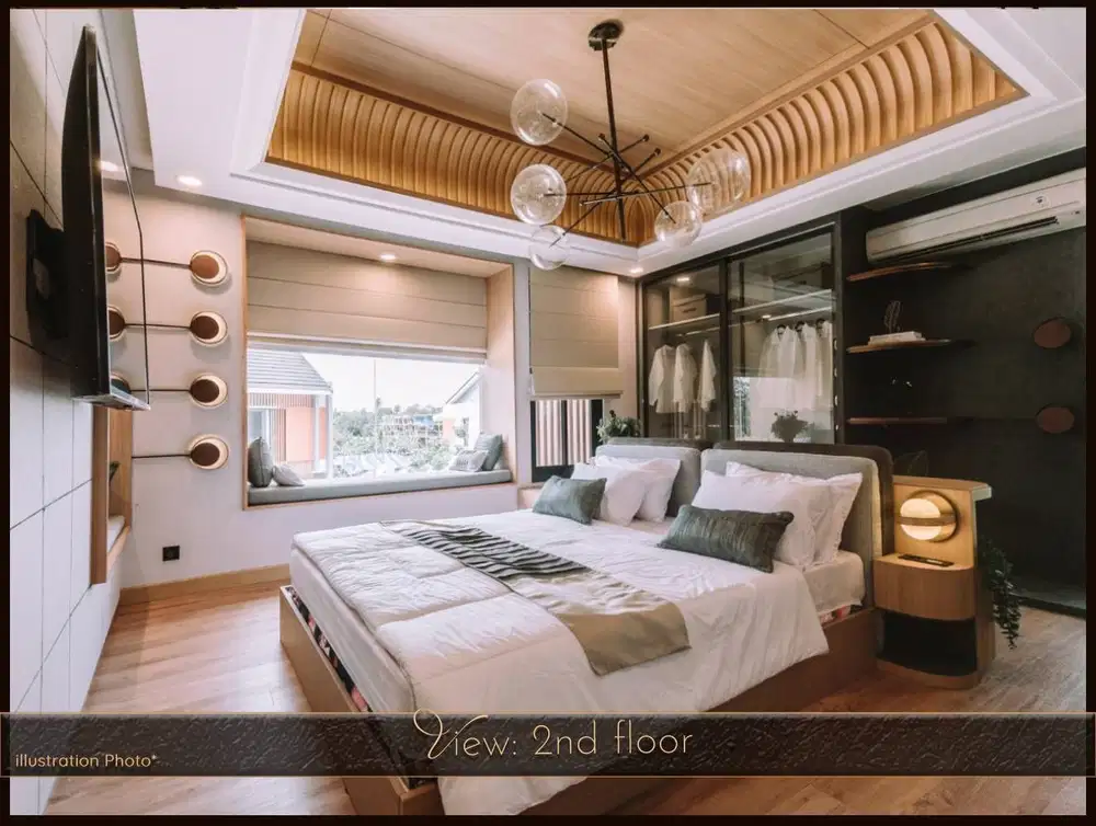 Rumah Cantik Asri Nyaman Gaya Resort 2025 dekat Cisauk