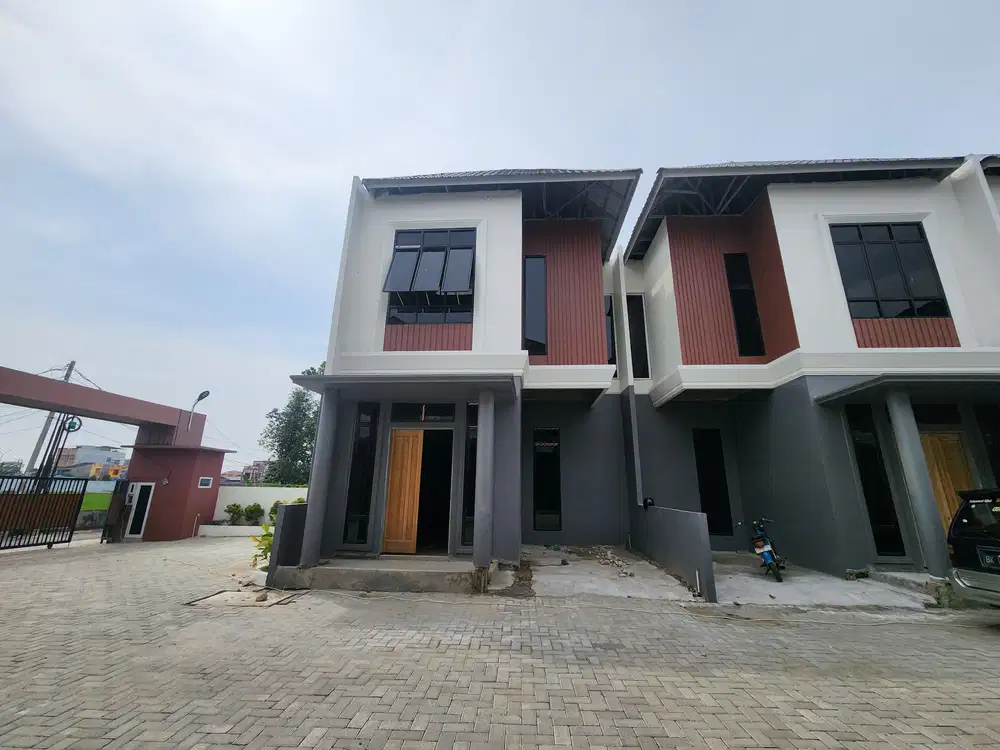 Komplek Felman Haus Rumah Baru Siap Huni Daerah Gaperta Helvetia