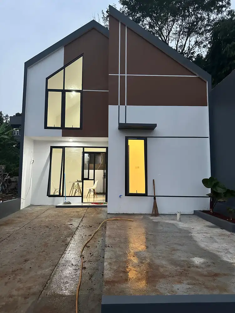 Di jual rumah di cinangka lokasi strategis bebas banjir