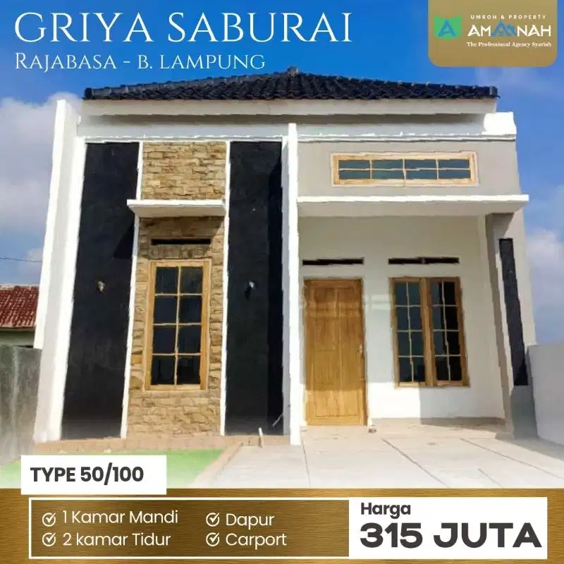 Rumah minimalis, Lokasi Strategis ditengah kota dan Pusat Niaga