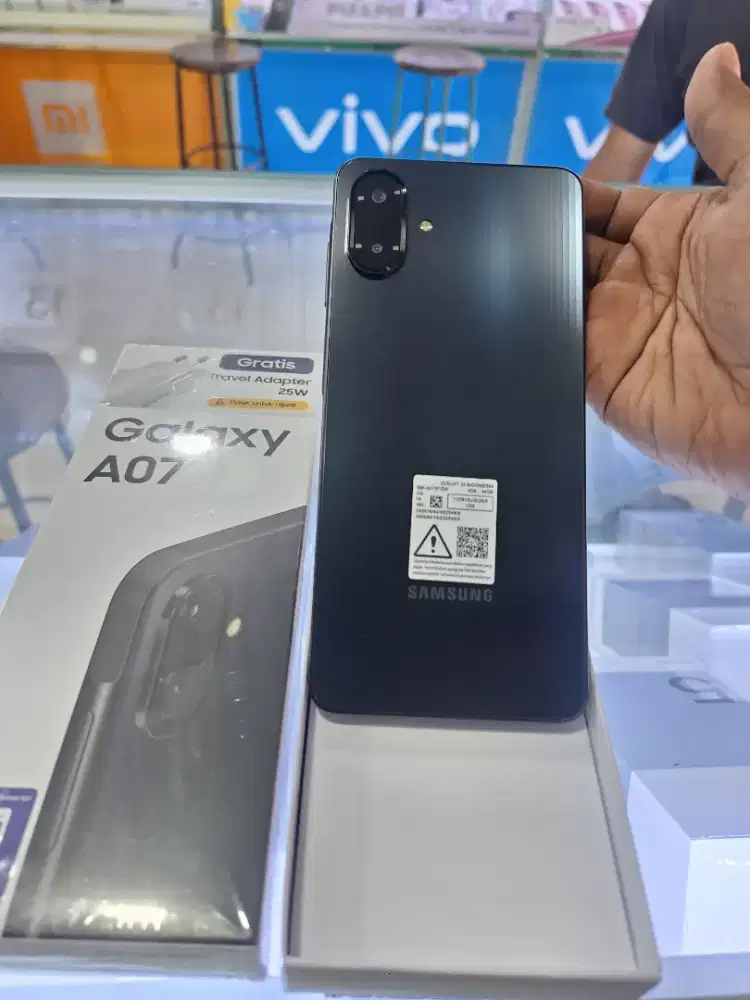 NEW SAMSUNG A07 6/128 GARANSI RESMI