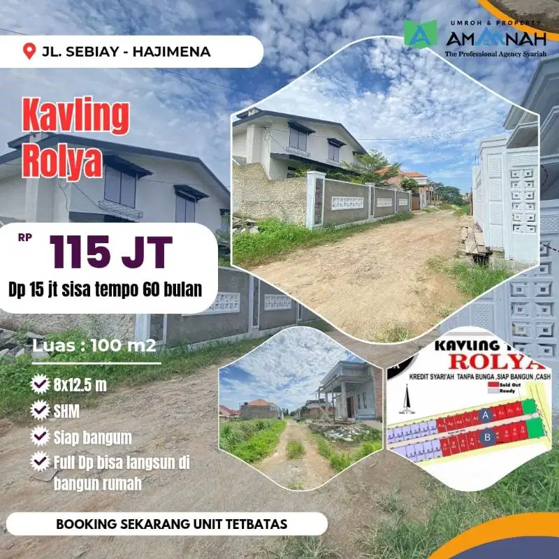 Kavling Murah lokasi Mewah Akses Mudah