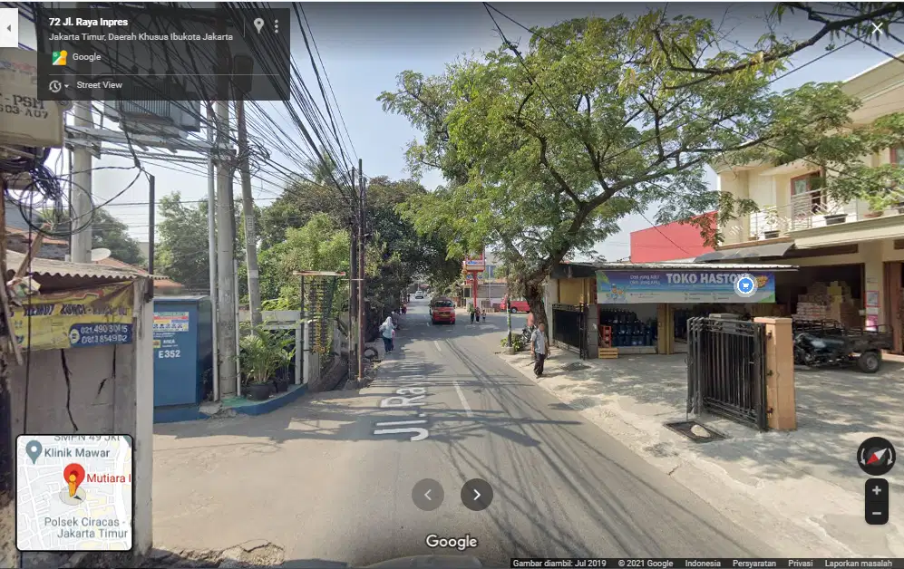 Perumahan Di Pinggir Jalan Raya Daerah Condet