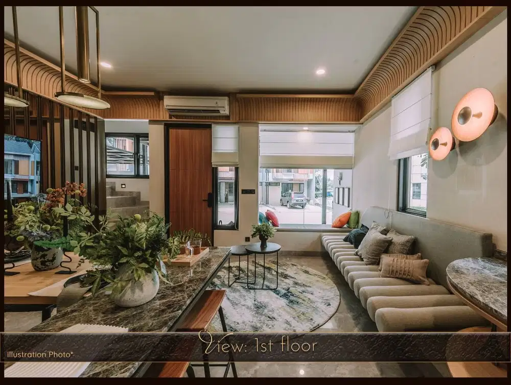 Rumah Cantik Asri Nyaman Gaya Resort 2025 Serpong