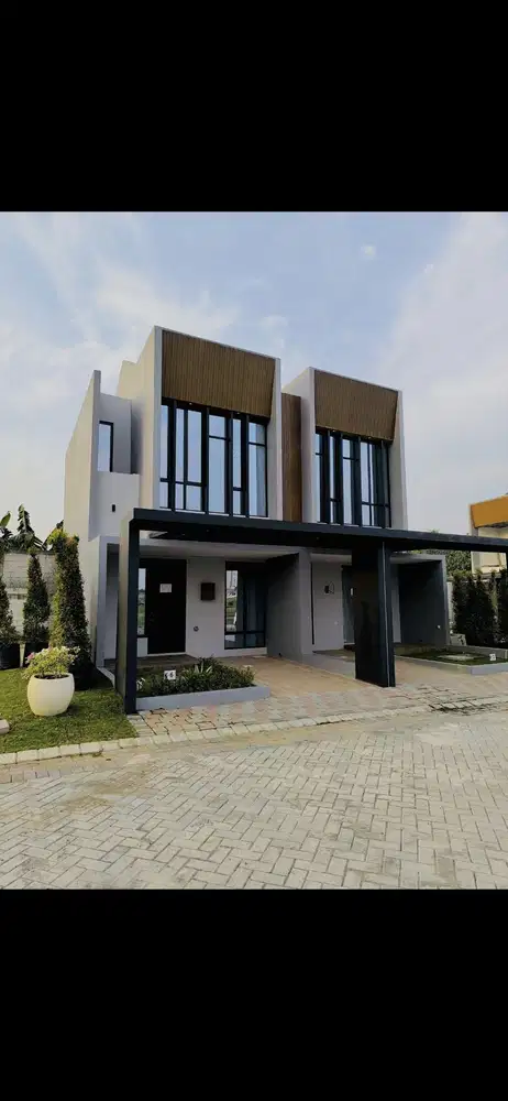 Rumah New Modern 2 Lt lokasi 800 m dr HR Muhammad Murah 1Man Limited