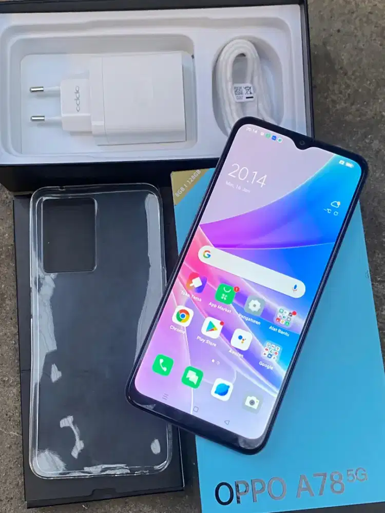 Hp Oppo A78 5G ram 8/128