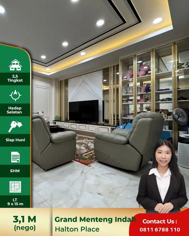 Grand Menteng Indah Cluster Halton Place