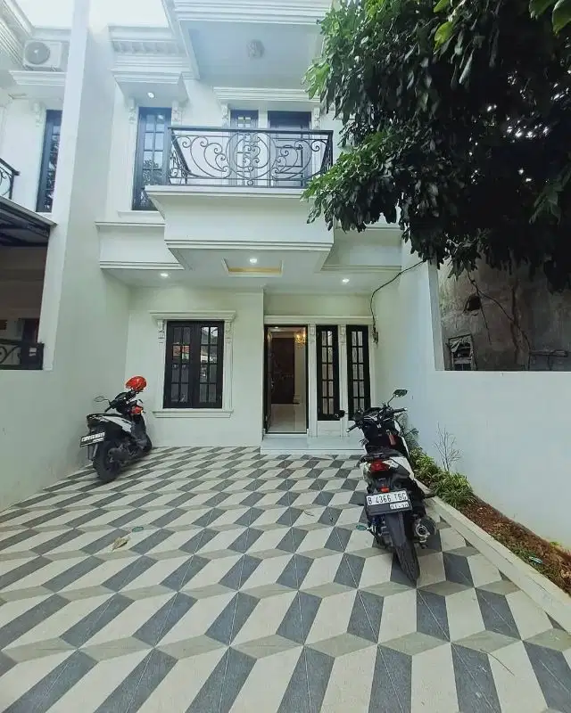 di jual rumah di cluster green badzlin jakarta selatan