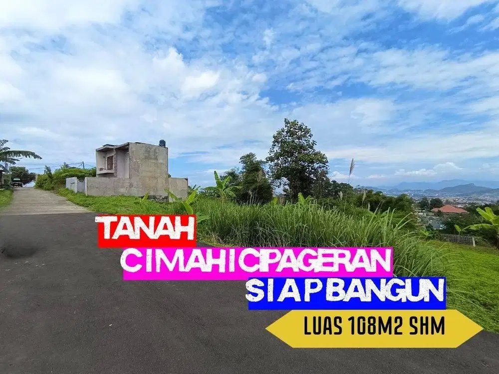 Di Jual Tanah Kavling Standar Perumahan Di Cipageran-Cimahi Utara