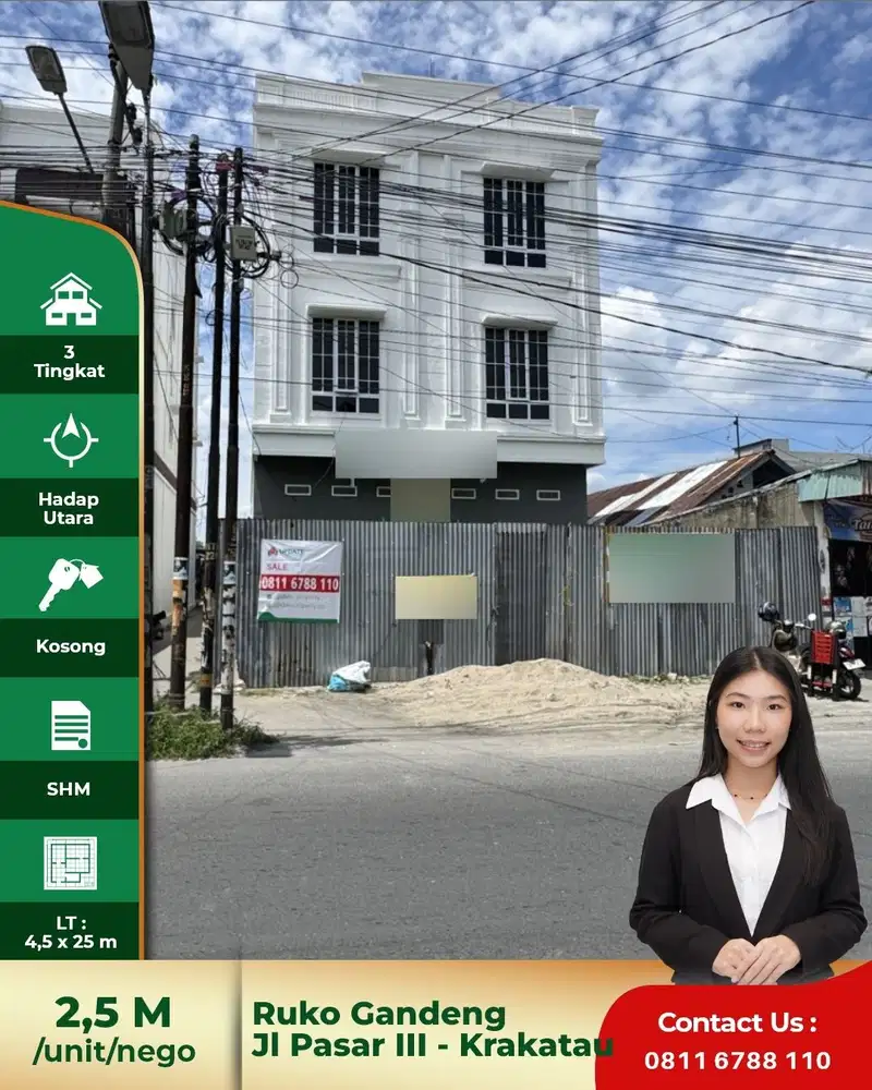 Ruko Daerah Krakatau