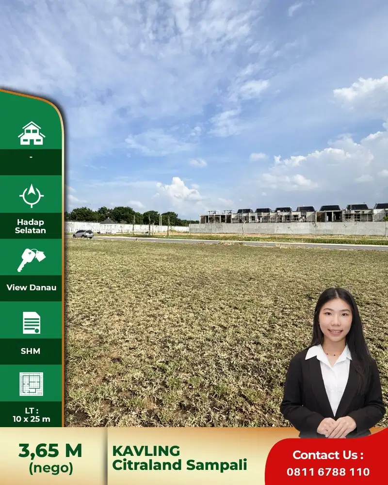 Kavling Citraland City Sampali Medan