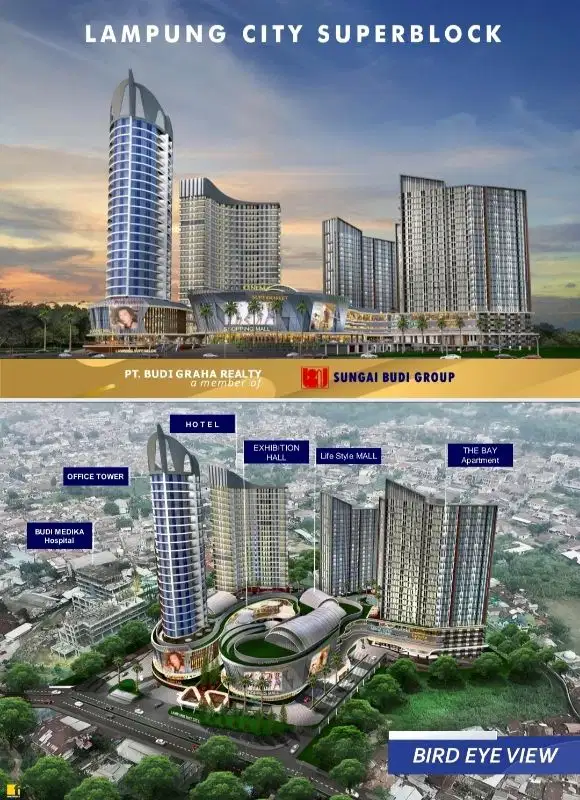Apartemen The Bay view laut