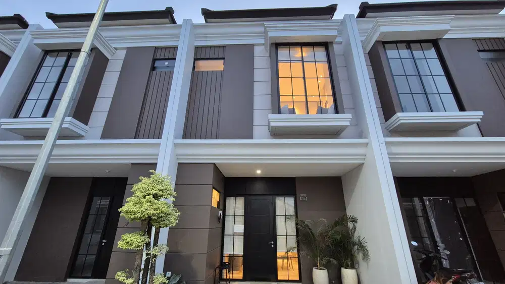 Rumah Cluster 2 Lt Sby Timur dekat ITS Pakuwon City Mal 700 Jutaan DP0