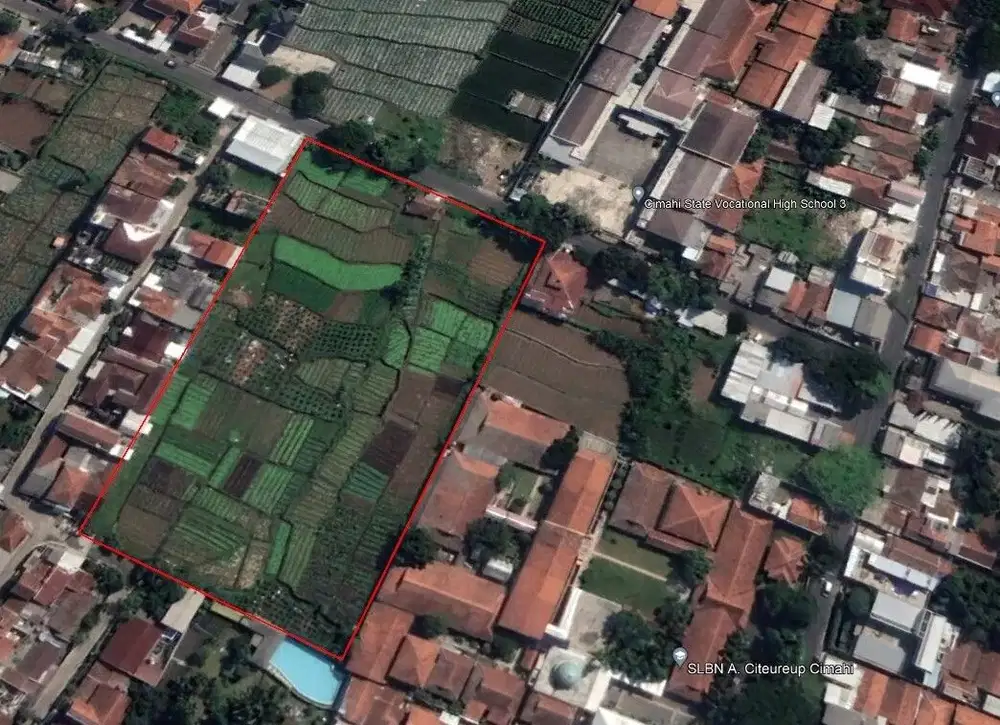 Tanah di Permana/SMKN 3, Cimahi , 9100 m2, SHM, langsung dgn pemilik