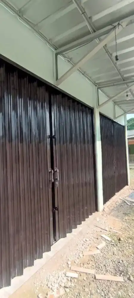 Folding gate pintu pengaman ruko