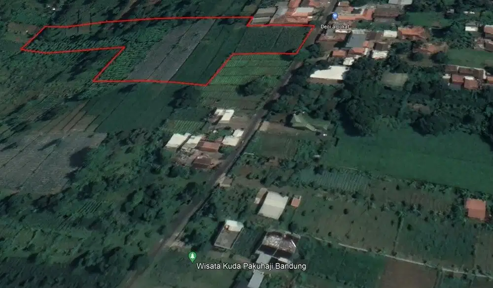 Tanah di atas Wisata Pakuhaji, 9420 m2 SHM langsung pemilik