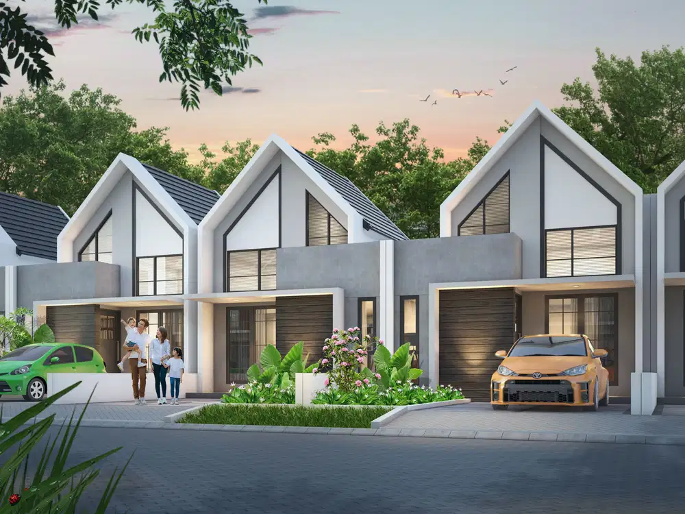 RUMAH MODERN LOKASI STRATEGIS MURAH MERIAH SURABAYA SIDOARJO