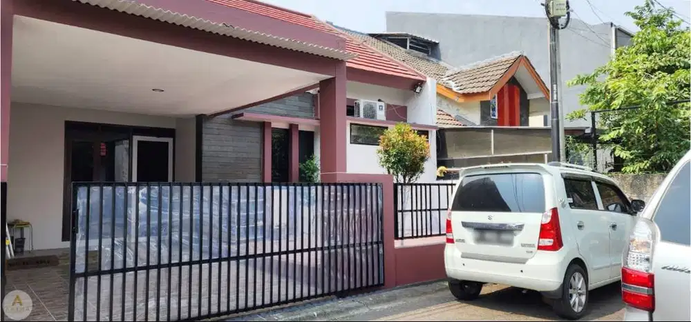rumah di antapani semi furnish siap huni