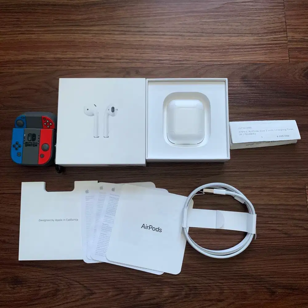Apple AirPods 2 Ibox Fullset | Kondisi Mulus & Original