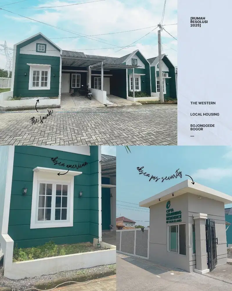 Dijual Rumah Siap Huni di Bojong Gede Bogor