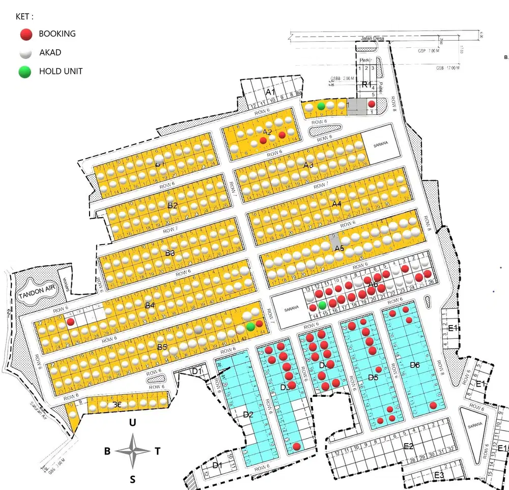 Dijual rumah subsidi daerah Tigaraksa