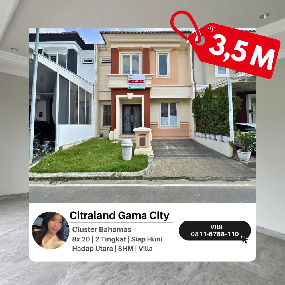 Komplek Citraland Gama City - Cluster Bahamas