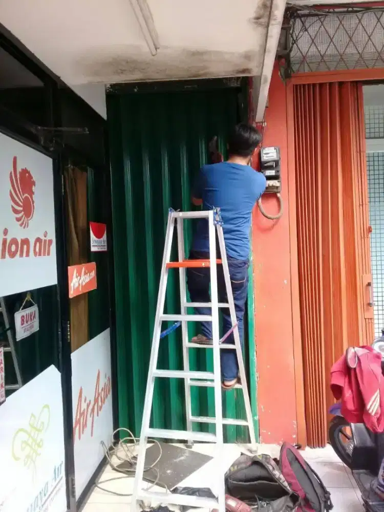 Tukang reparasi rolling door folding gate murah
