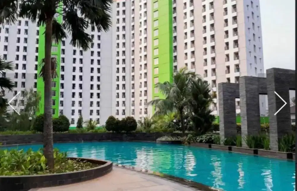 apartment studio dg view yg bisa membuat mata & hati sejuk dan nyaman