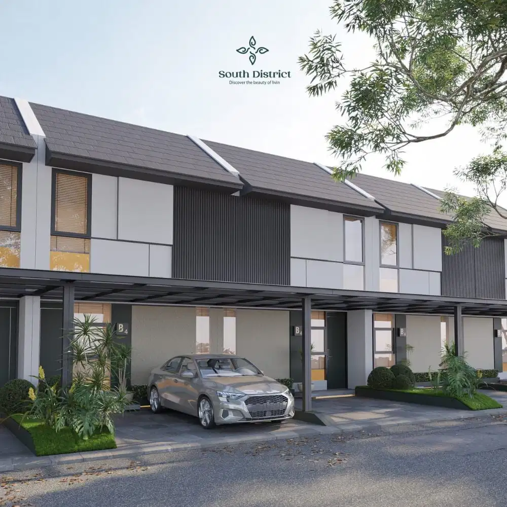 Rumah Industrial Estetik 2 Lantai di Cikarang - Type Bosa