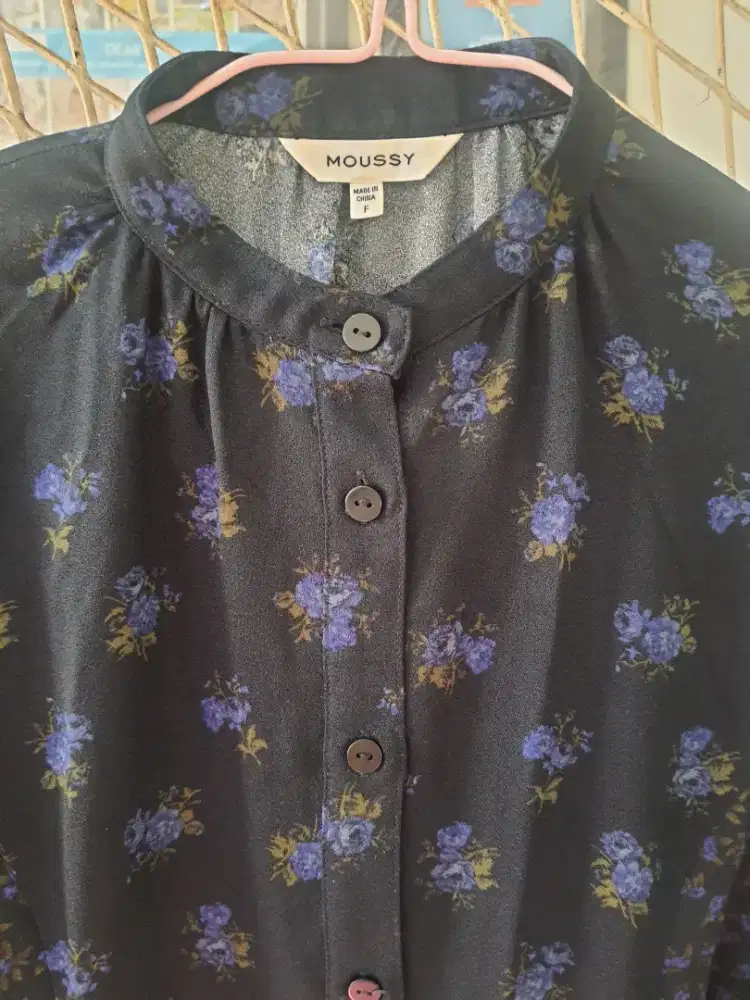 MOUSSY Floral Pattern Dress