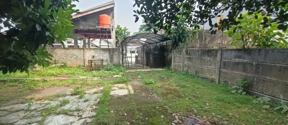 Jual tanah kosong 600 meter sertifikat