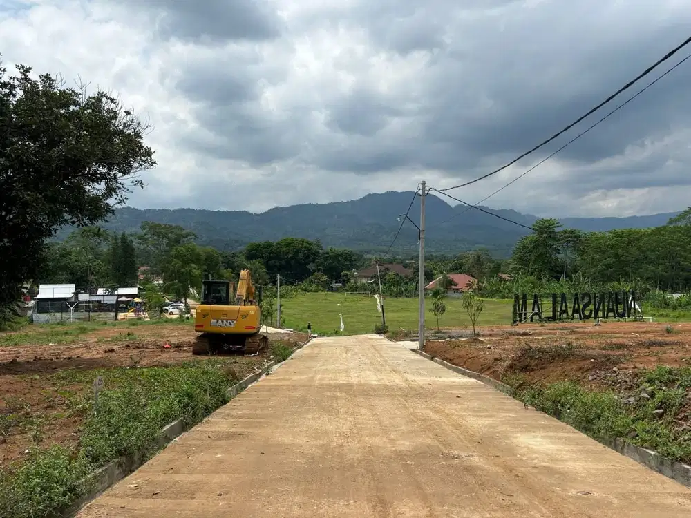 Tanah Kavling Vila Akses Langsung Jalan Raya Transyogi 60 Jutaan/100 M