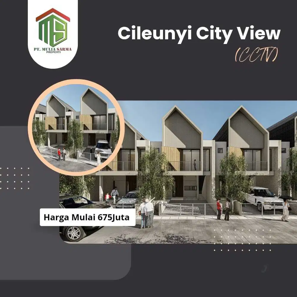 Rumah Cantik 2 Lantai Akses Mudah ke Pusat Kota Bandung