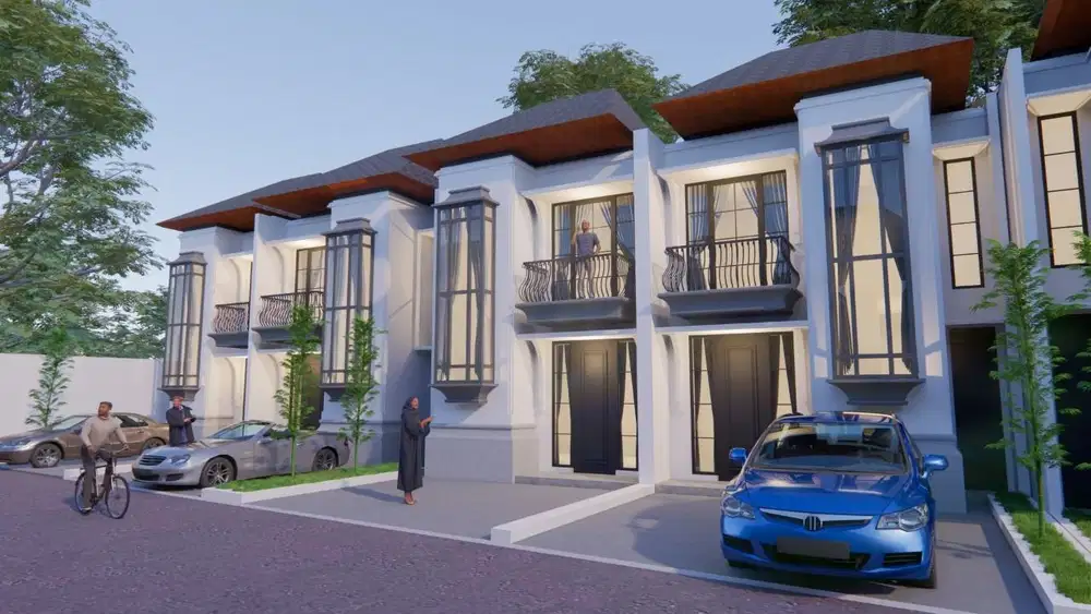 Perumahan Baru 2 lantai Di Cibubur Jaktim