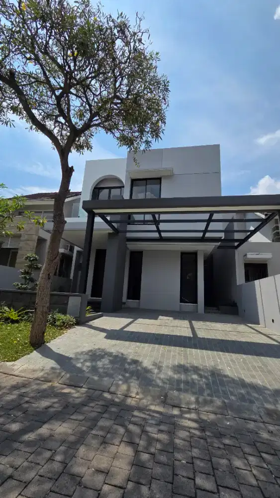 Rumah minimalis baru gress citraland woodland Surabaya barat