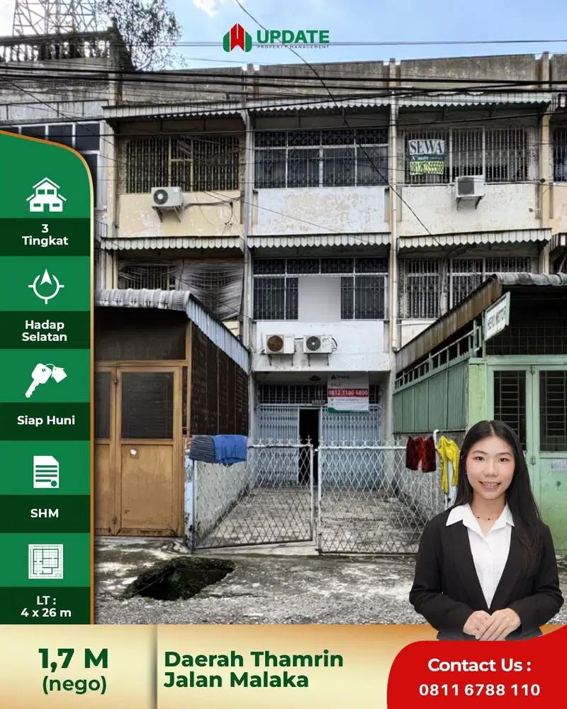 Rumah Daerah Thamrin Jalan Malaka