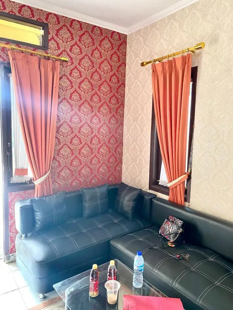 Rumah di harvest city jalanan depan rumah luas