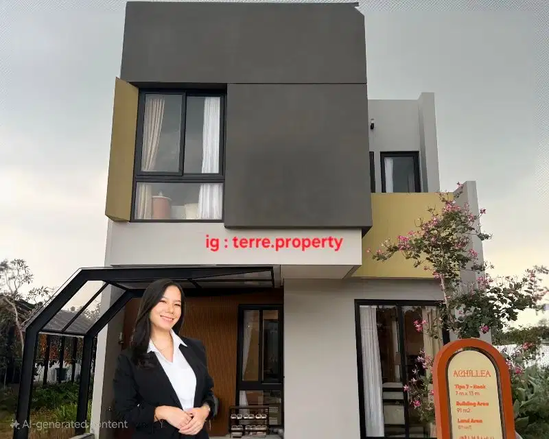 Rumah murah ada kolam renang di bintaro