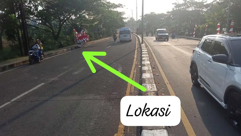 Tanah di Jl akses tol cimanggis gn putri Bogor,SHGB, 5.06ha,Rp2.1jt/m2