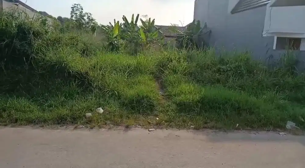 Jual tanah kosong 210 meter sertifikat