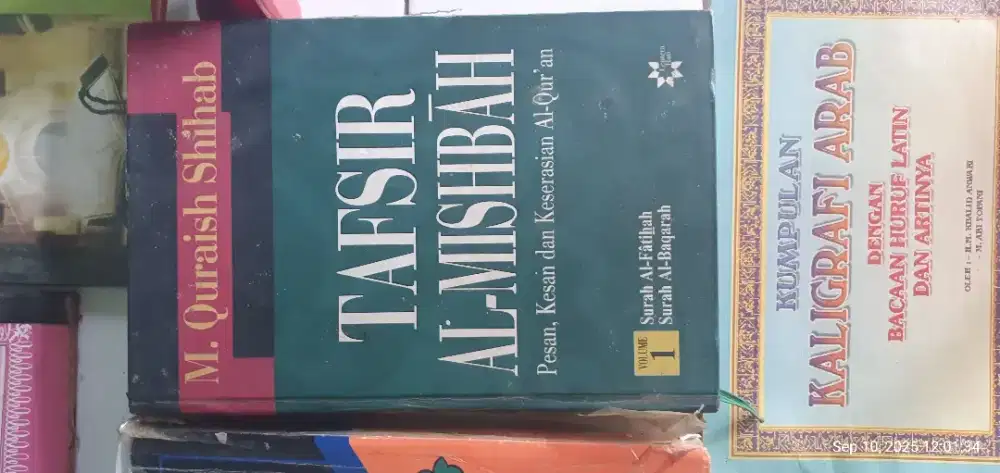 BUKU TAFSIR AL MISHBAH AGAMA ISLAM AGAMA SILAM ISLAM AGAMA ORANG ARAB