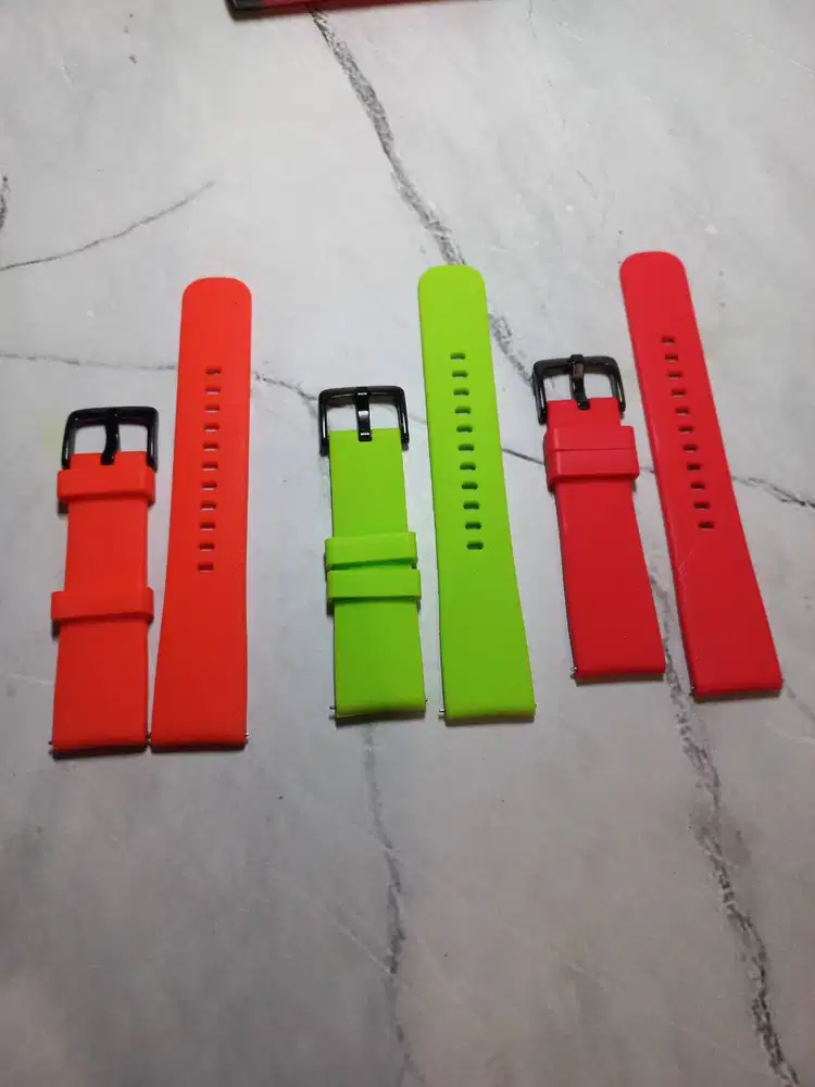 Rubber Strap 20MM Tali Jam Tangan Karet 20MM