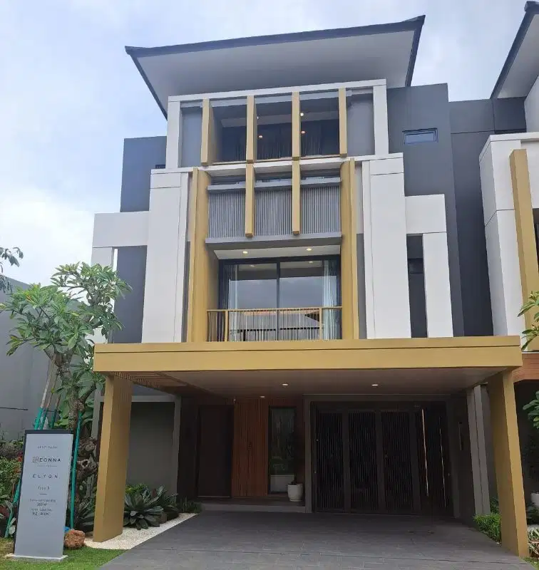 Hunian Kontemporer Tropika Modern di Kawasan Premium Eonna BSD City