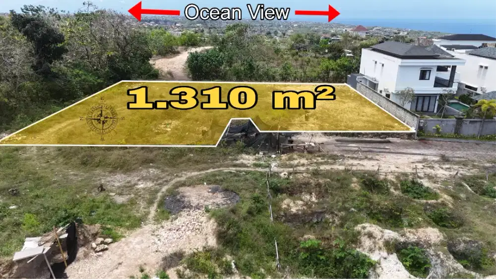 Tanah One Gate System Ocean View Griya Askara Pecatu Bali