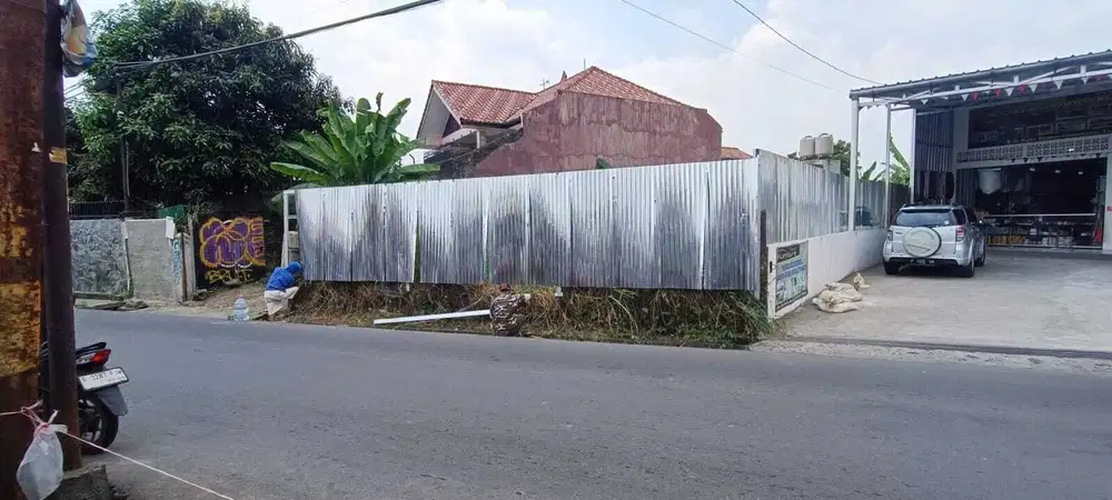 Dijual Tanah bagus pinggir jalan di Taman Cimanggu